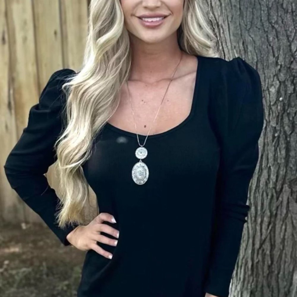 Classy Black Top by Sterling Kreek